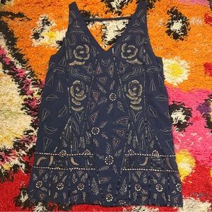 Free People Secret Garden Beaded Dress